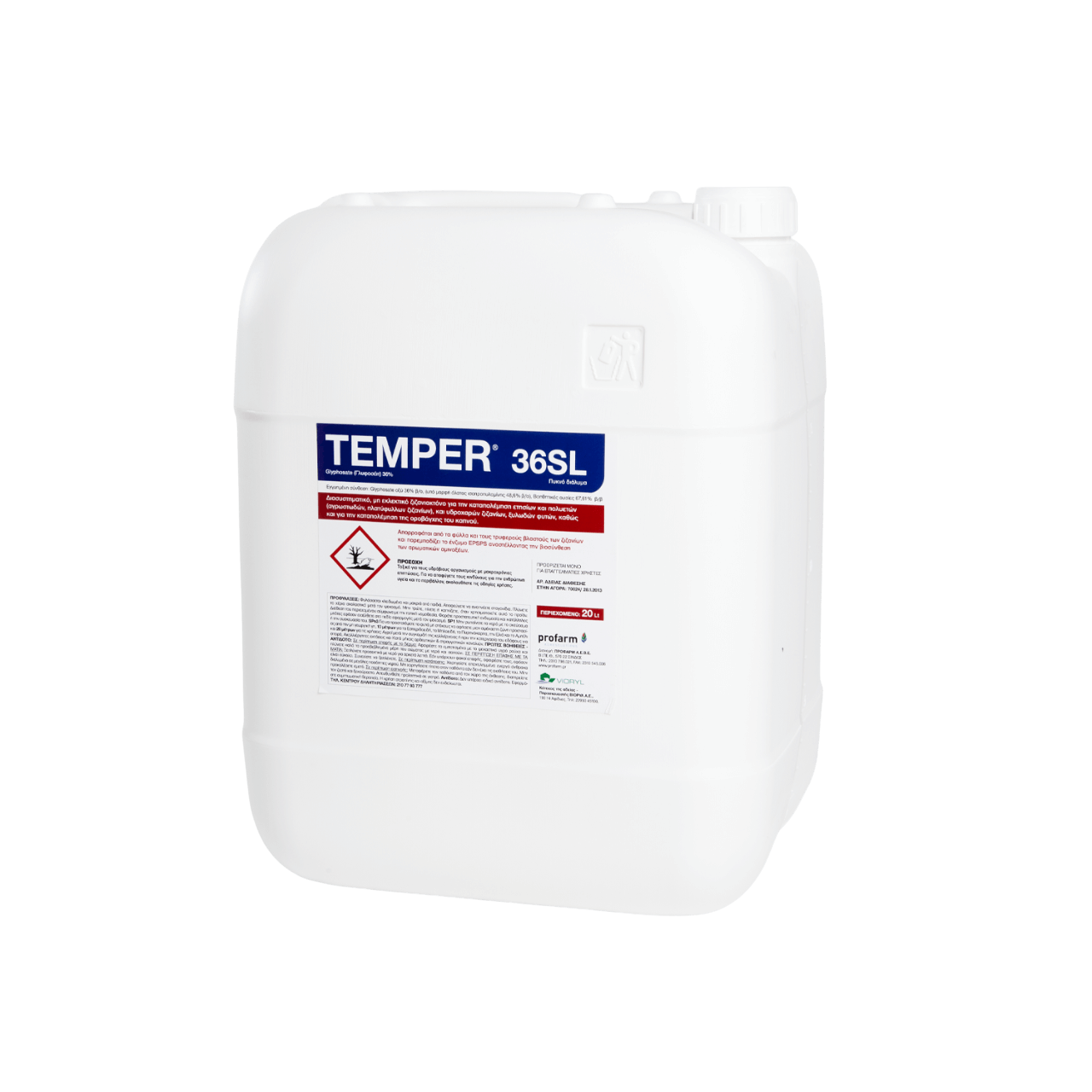 TEMPER 36 SL 20Lit (Glyphosate 36%)