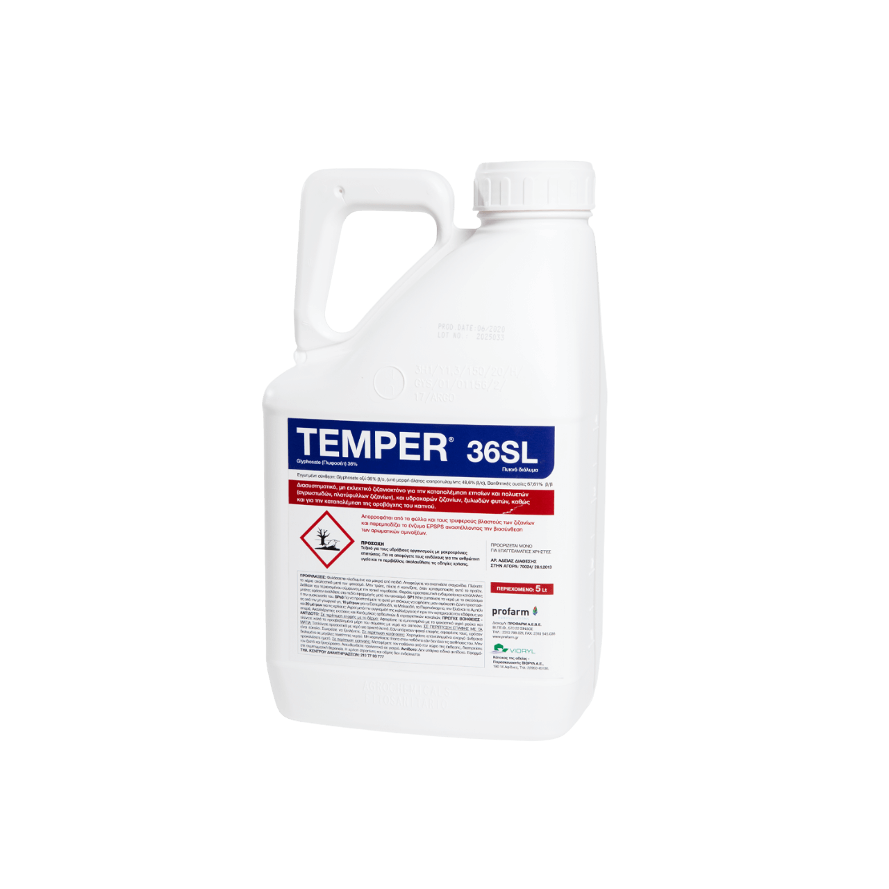 TEMPER 36 SL 5Lit (Glyphosate 36%)