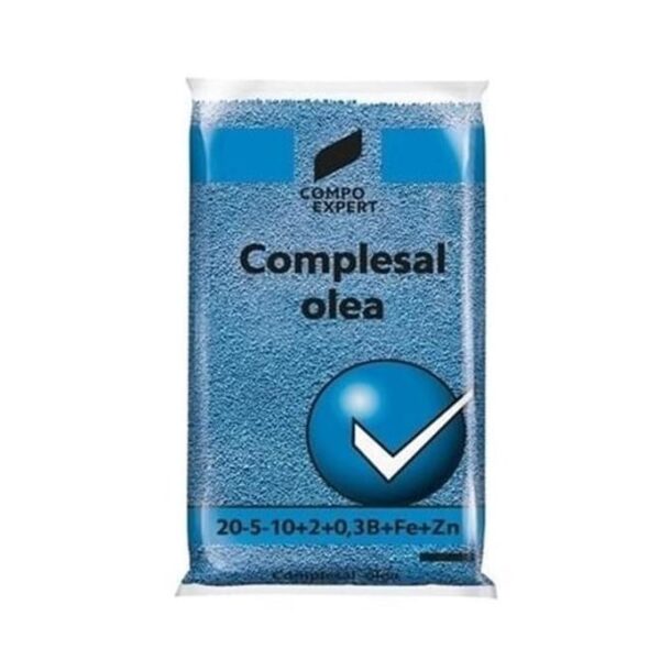 Complesal Olea 20-5-10 +2MgO+0,3B+Fe+Zn 25KG